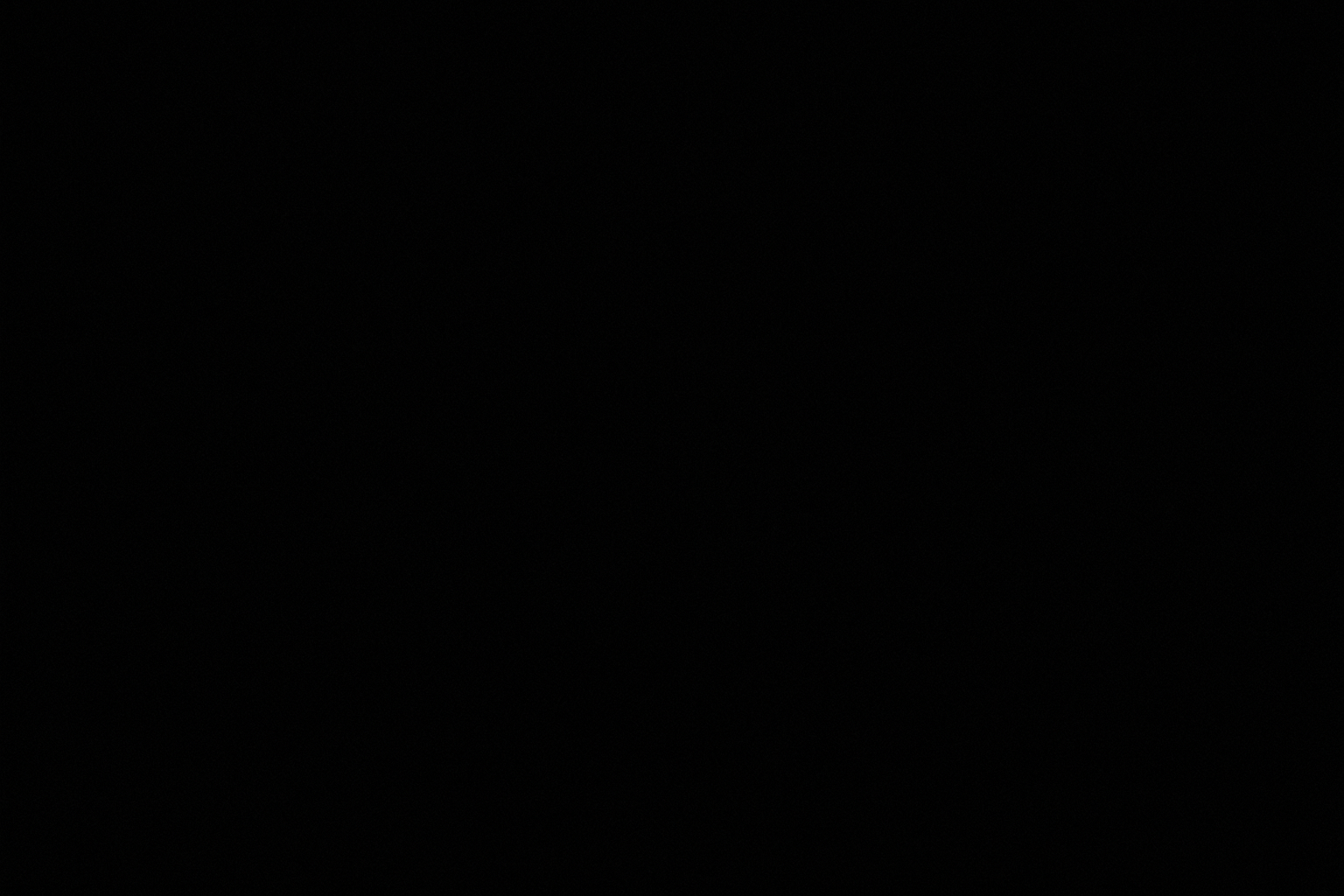 Completely black background